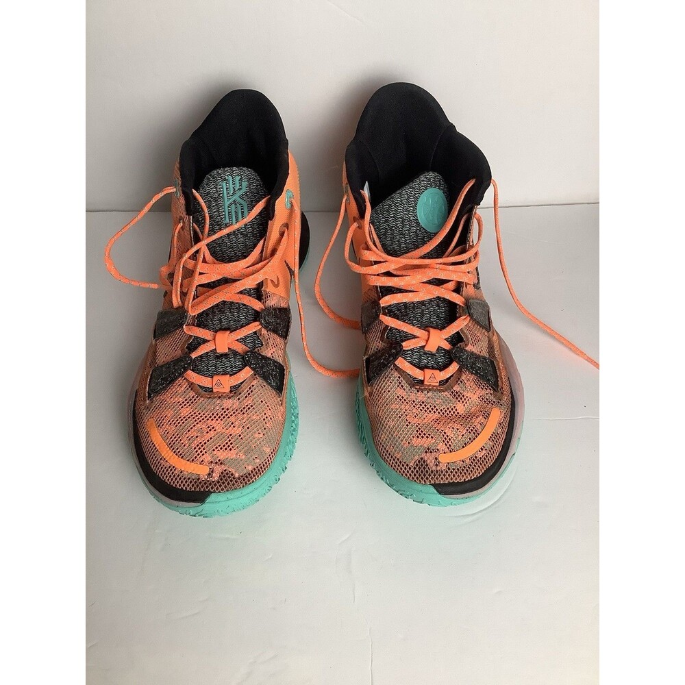 Nike Kyrie 7 Play for the Future DD1447-800 Men’s Size 10.5 Orange Aqua